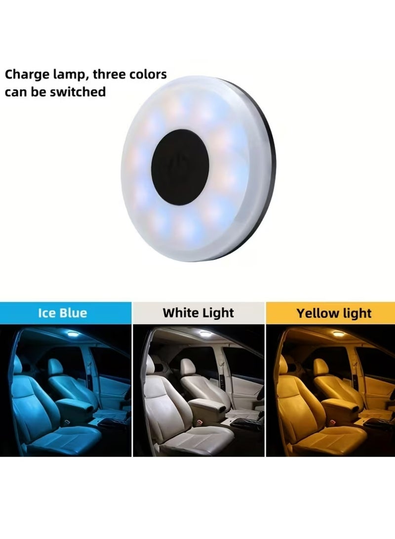 PULUZ LED Reading Lights for Cars, Ambient Lighting, Ceiling Lights for Front And Rear Seats, And Trunk Roof Lights - Image 2